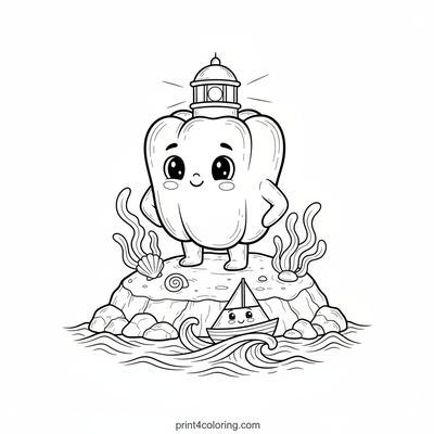 Bell Peppers coloring pages preview