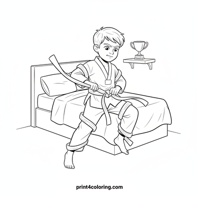 My First Taekwondo Belt Tangle