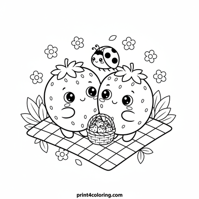 Strawberry Friends Picnic