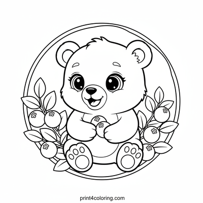 Blueberry Bear Cub's Delight