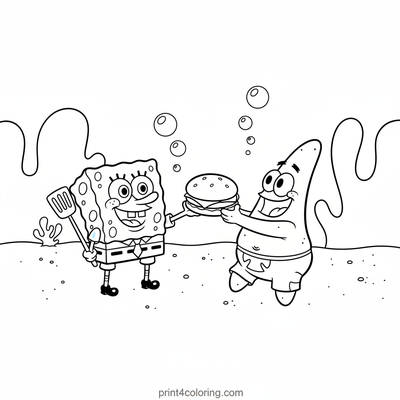 SpongeBob and Patrick: Best Friends and Krabby Patties