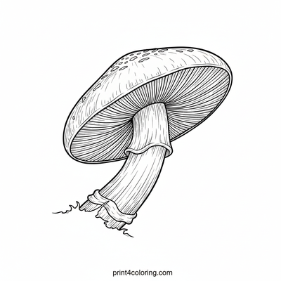 Majestic Forest Fungi: A Detailed Mushroom Study