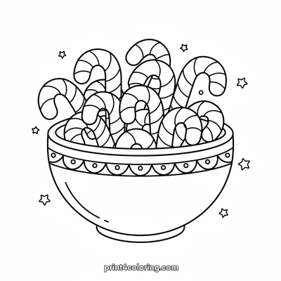 Sweet Candy Cane Bowl Fiesta!