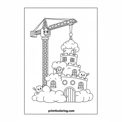 The Crane's Cloud Castle Dream