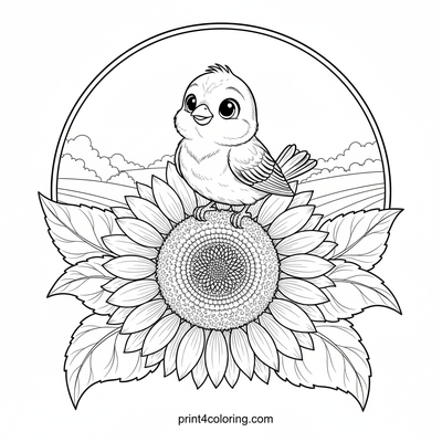 Canary's Grand Sunflower Vista