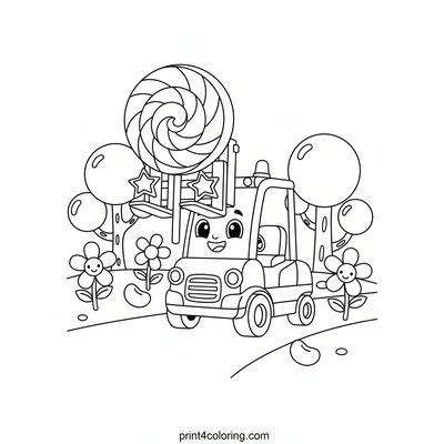 Sweet Lift: Candy Land Lollipop Adventure