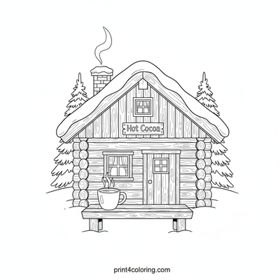 Cozy Alpine Cocoa Cabin Retreat