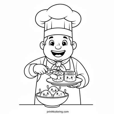 Chef Rici's Delicious Veggie Sushi