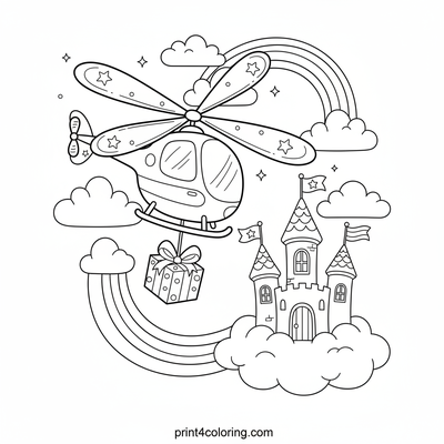 Rainbow Sky Castle Delivery