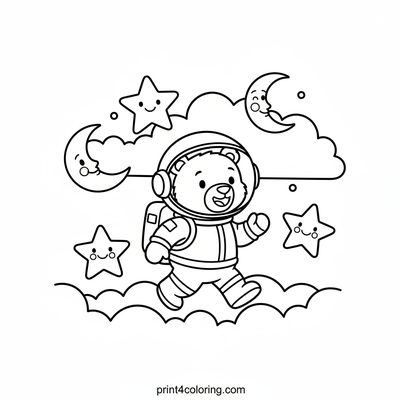 Trekking coloring pages preview