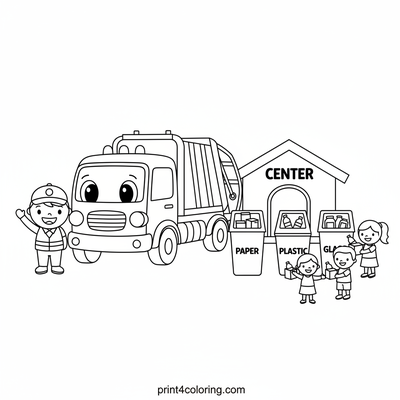 Recycling Heroes: Community Clean-Up Day