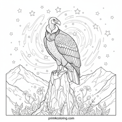 Celestial Condor's Starlit Sanctuary