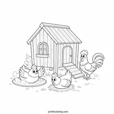 Rustic Coop Life: Busy Birds in the Yard