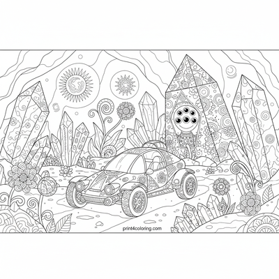 Lunar Crystal Cavern Expedition