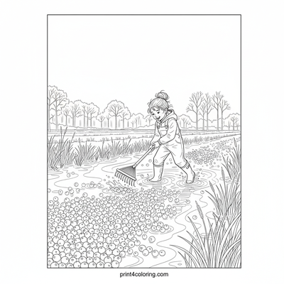 Cranberry Bog Harvest Spectacle