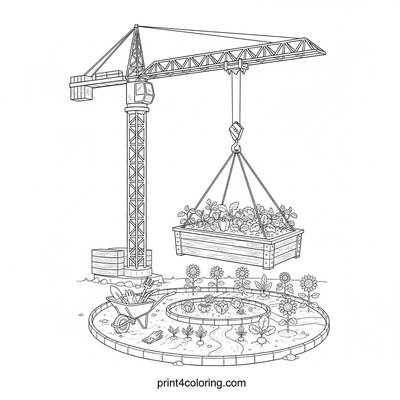 Giant Crane's Garden Gift