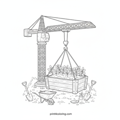 Crane's Cozy Garden Creation