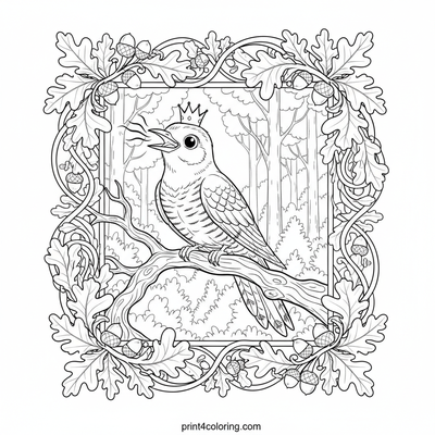 Cuckoos coloring pages preview