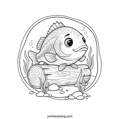 The Curious Bass and the Ancient Log