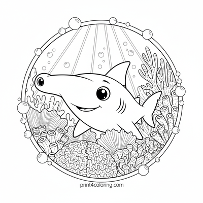 Curious Hammerhead's Coral Kingdom
