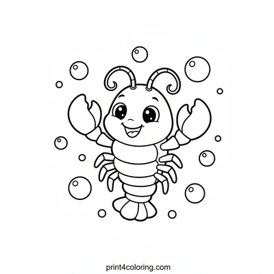 Waving Baby Lobster Fun