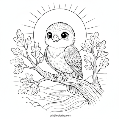 Majestic Dawn Patrol Hawk