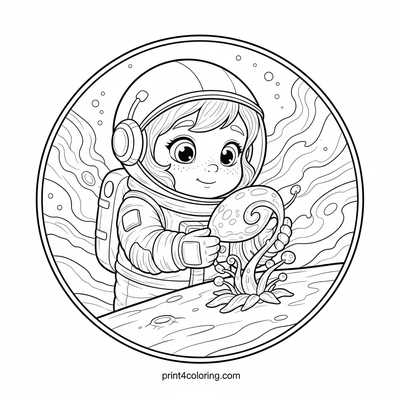 Awe on Alien Shores: Cosmic Bloom Discovery