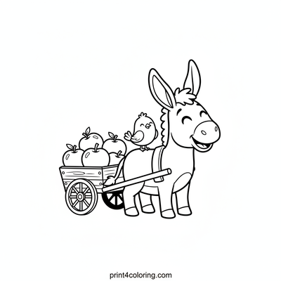 Happy Harvest Donkey Helper