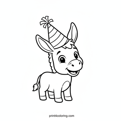 Donkey's Wacky Hat Parade