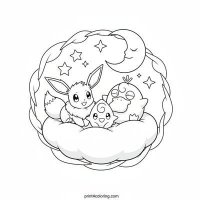 Pokémon's Dreamy Cloud Journey