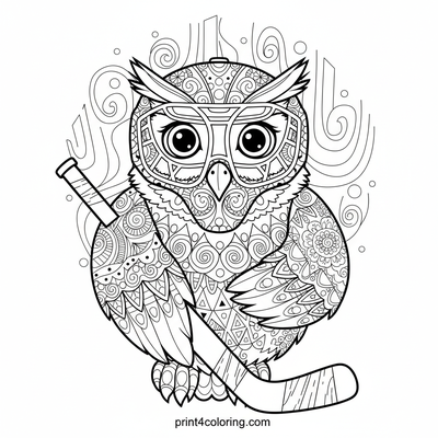 Enchanted Forest Puck Pals - free printable coloring page
