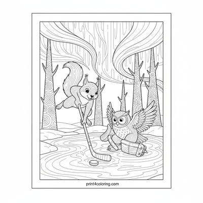 Enchanted Forest Hockey Showdown