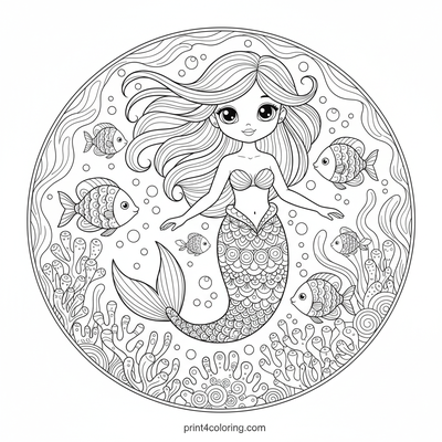 The Secret Shimmer of the Mermaid's Enchanted Garden