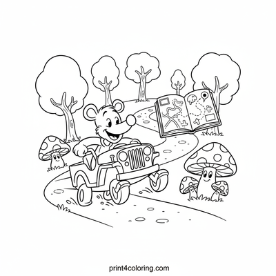 Eugene's Whimsical Woodland Map Adventure