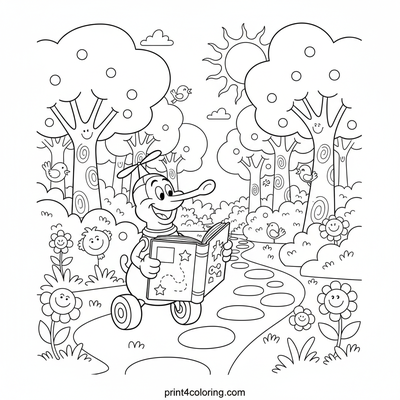 Eugene's Whimsical Woodland Map Adventure