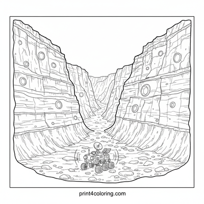 Mercury's Canyon Expedition: A Rover's Journey