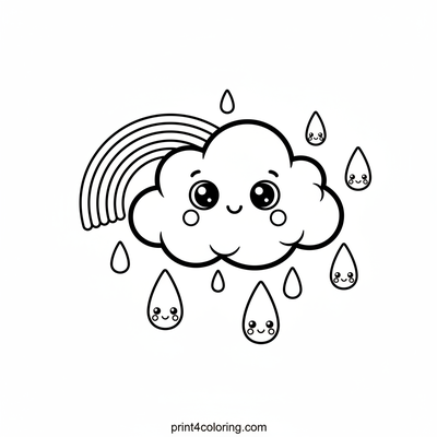Smiling Cloud's Rainbow Surprise