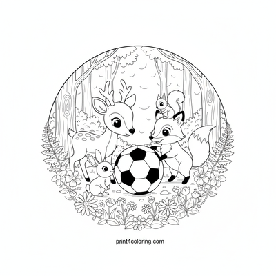 Forest Friends' First Kick Adventure