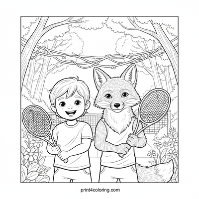 Forest Friends Tennis Showdown