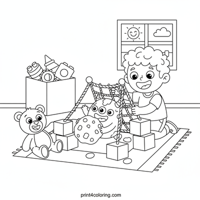 Fred's Giggling Snack Trap Adventure - free printable coloring page