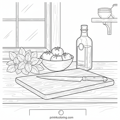 Harvest Kitchen: Fresh Basil & Tomatoes