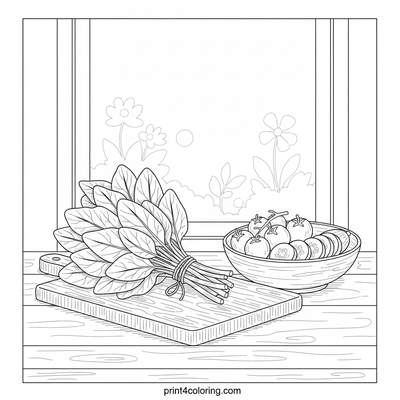 Garden Harvest Still Life