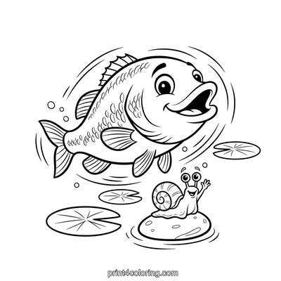 Friendly Bass's Pond Adventure