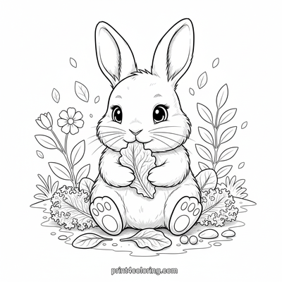 Salad coloring pages preview