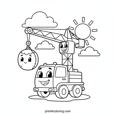 Fluffy Fun with the Friendly Crane