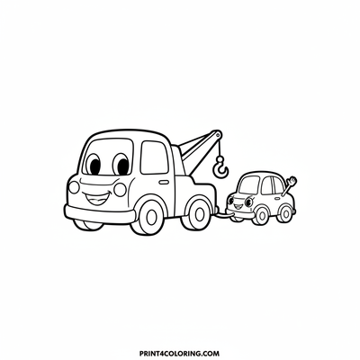 Happy Helper Tow Truck Adventure