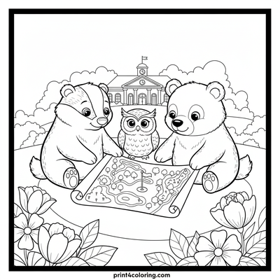 Woodland Golfing Buddies