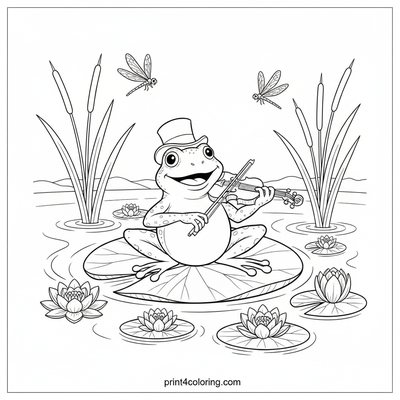 The Fiddling Froggy Pond Concert