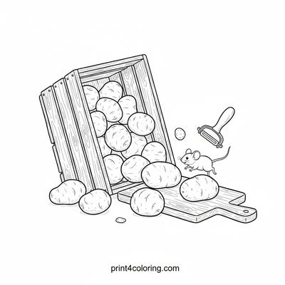 Harvest Day Potato Prep