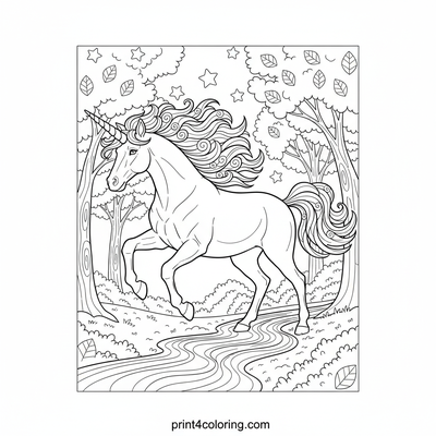 Unicorn's Starlight Stream Leap